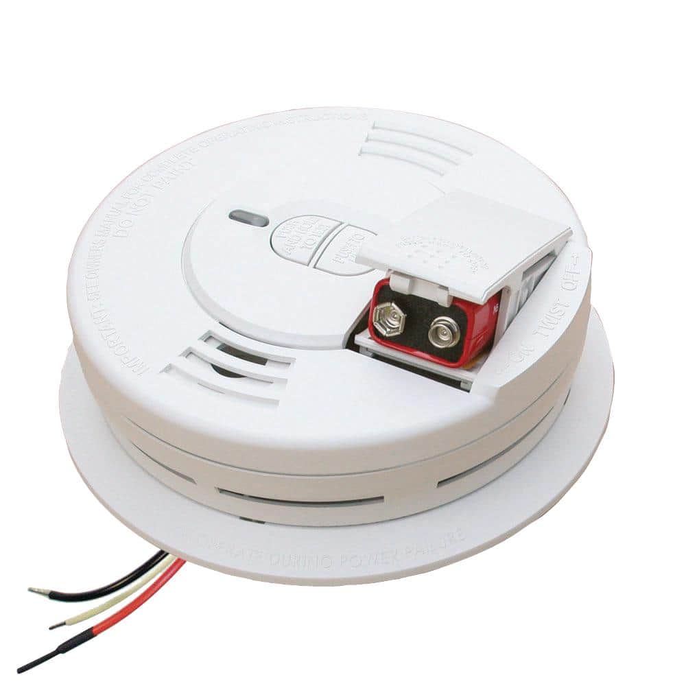 Kidde Firex Smoke Detector, Hardwired with Battery Backup