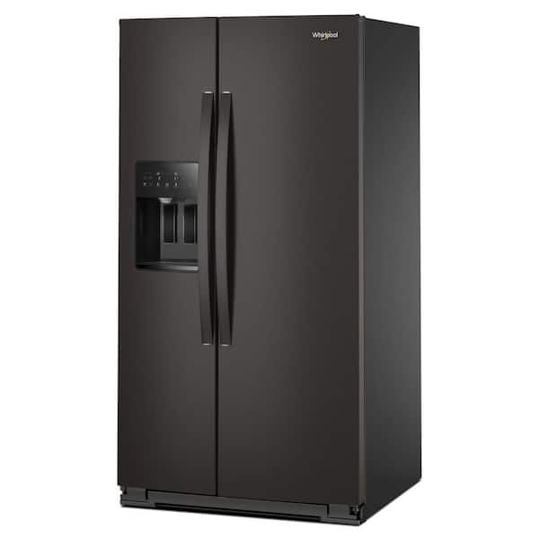 Whirlpool Side x Side Fridge (WRSF5536RV) - Black Stainless Finish Whirlpool Side x Side Fridge (WRSF5536RV) - Black Stainless Finish