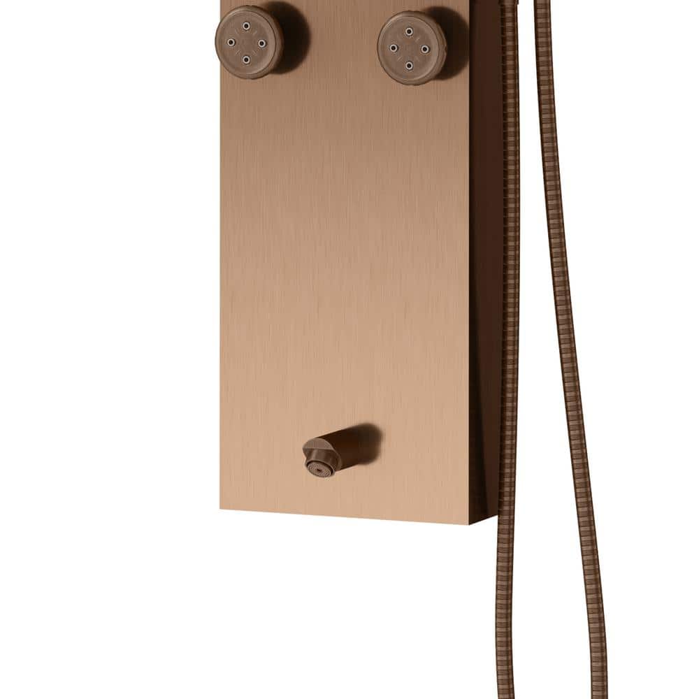 Monterey Oil-Rubbed Bronze Stainless Steel ShowerSpa Panel