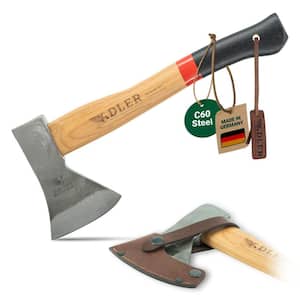 ADLER 12 in. Ash Handle Scout Hatchet 280.0E030B211 - The Home Depot
