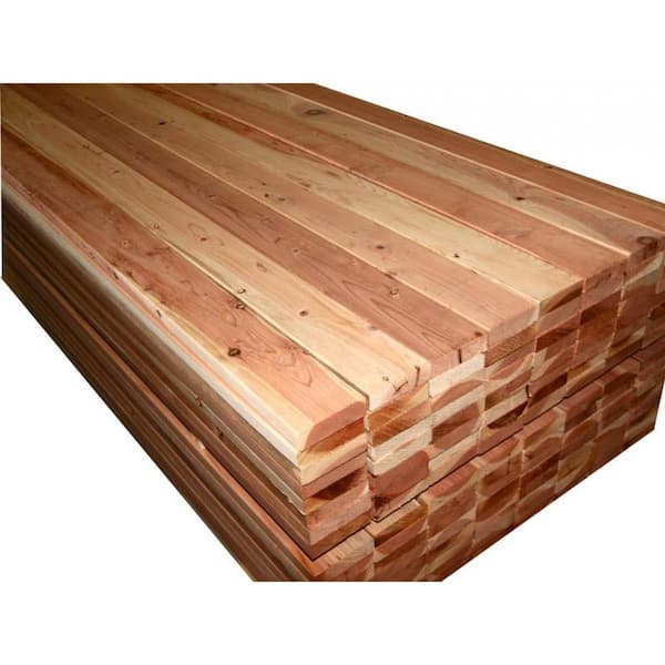 古材【Carifornia Redwood】 2×6×6Feet ① Redwood Empire 2 in. x 6 in. x 8 ft. Construction Common Redwood