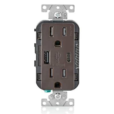 Brown - Electrical Outlets & Receptacles - Wiring Devices & Light ...