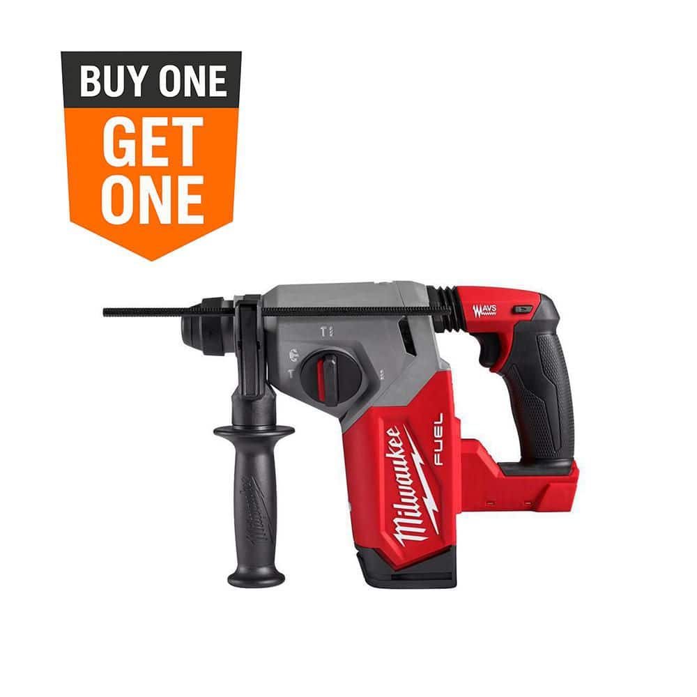Milwaukee M18 FUEL 18V Lithium-Ion Brushless Cordless 1 in. SDS-Plus Rotary Hammer (Tool-Only)