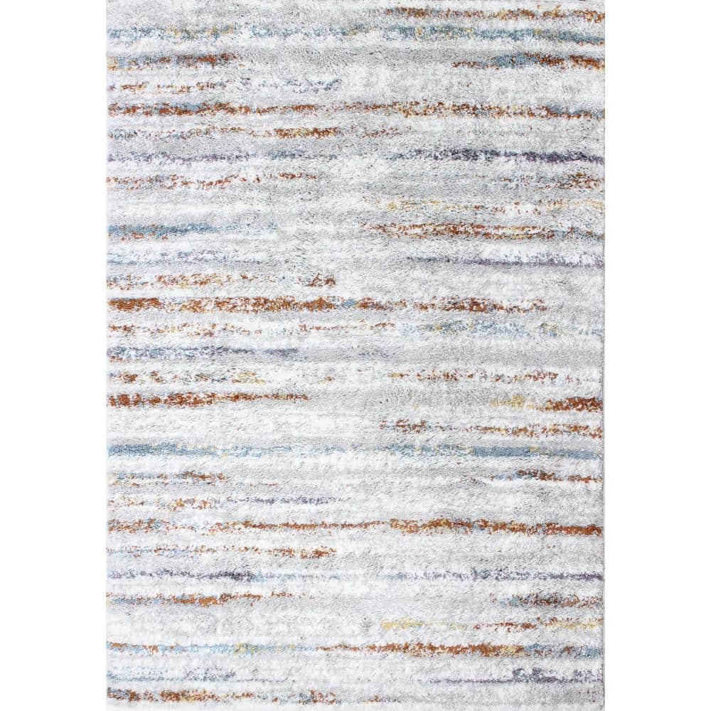 Andes Multi 8 ft. x 10 ft. (76 x 96) Geometric Contemporary Area Rug