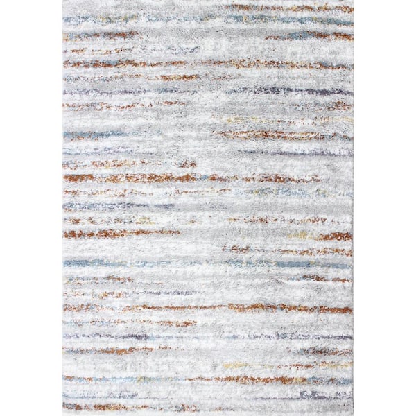 Andes Multi 8 ft. x 10 ft. (7'6" x 9'6") Geometric Contemporary Area Rug