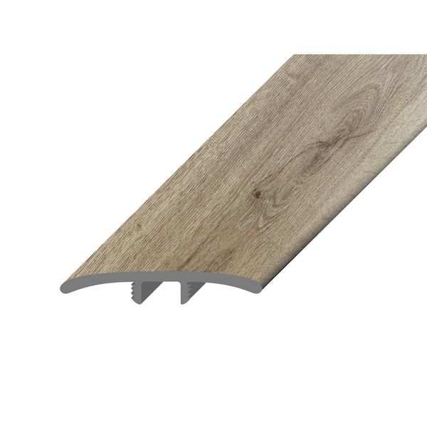 Bruce Hydralock 1.77 in. Wide x 94 in. Length Jones Gap Vinyl T-Molding