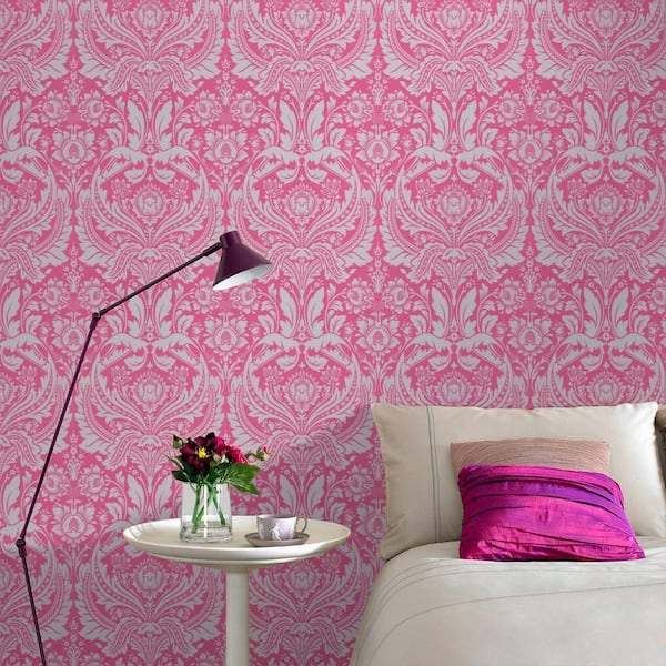 Graham & Brown Desire Pink Wallpaper