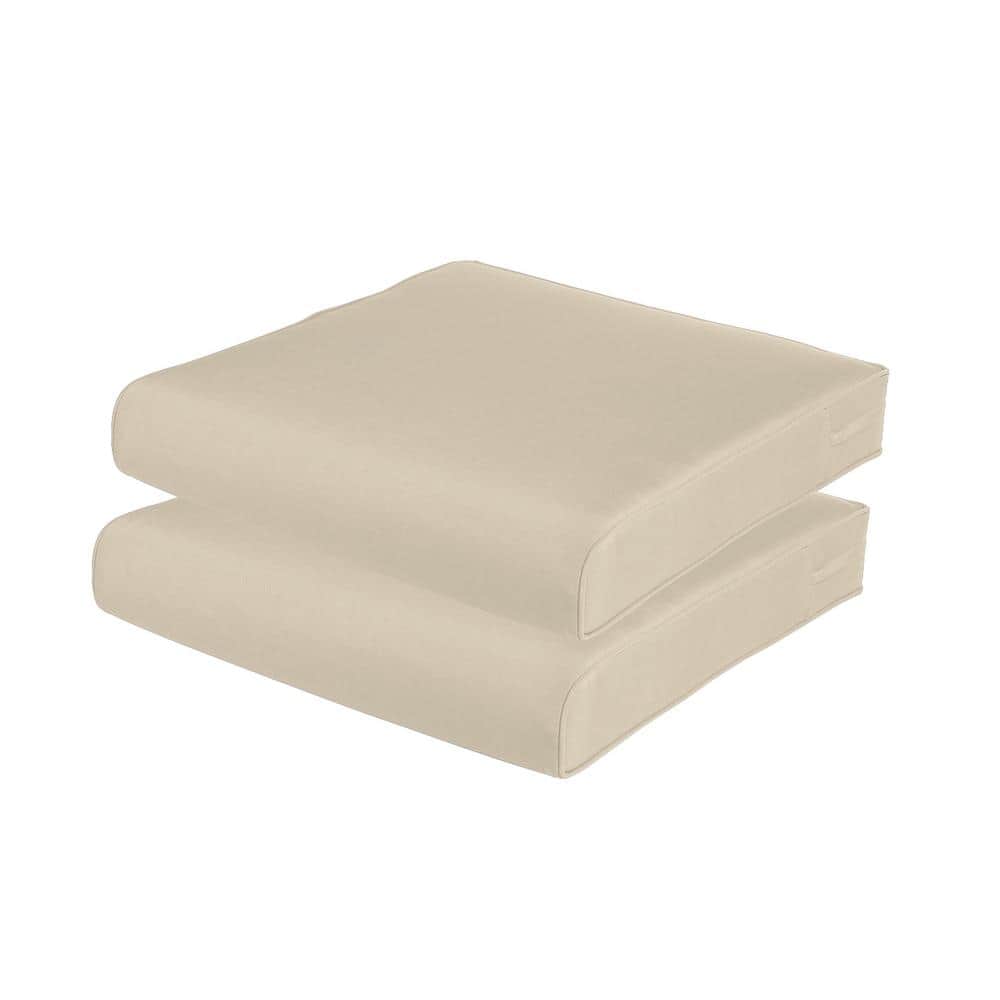 Reviews for Aoodor 23 in. x 26 in. Rectangle Outdoor Chair Seat Cushion