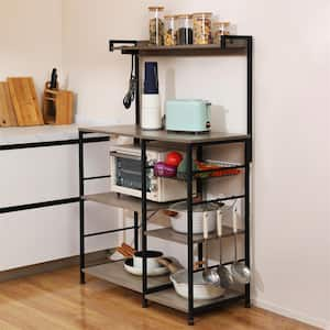 Dropship YSSOA 4 Tier Corner Display Rack Multipurpose Metal