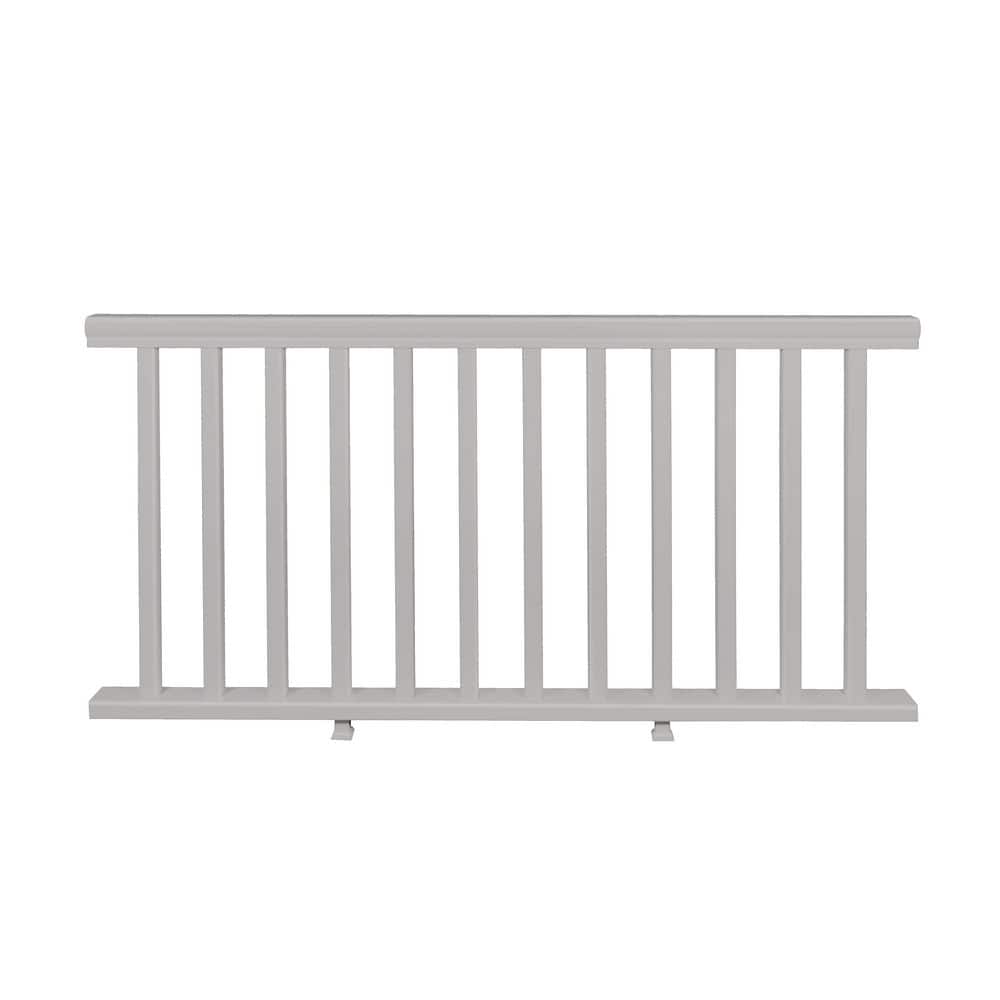 42 in. x 72 in. Grey Vinyl Horizontal Railing price history on PriceWatchPro