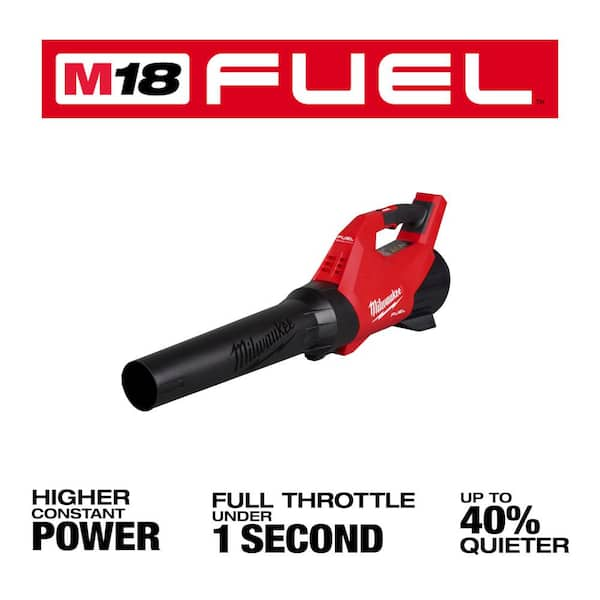 Milwaukee M18 FUEL 120 MPH 500 CFM 18V Lithium Ion Brushless Cordless Handheld Blower Tool Only 3017 20 The Home Depot