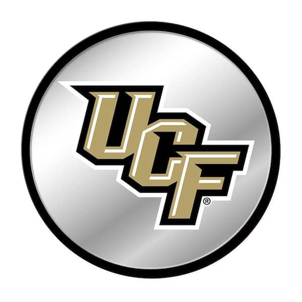 The Fan-Brand 17 in. UCF Knights Modern Disc Mirrored Decorative Sign