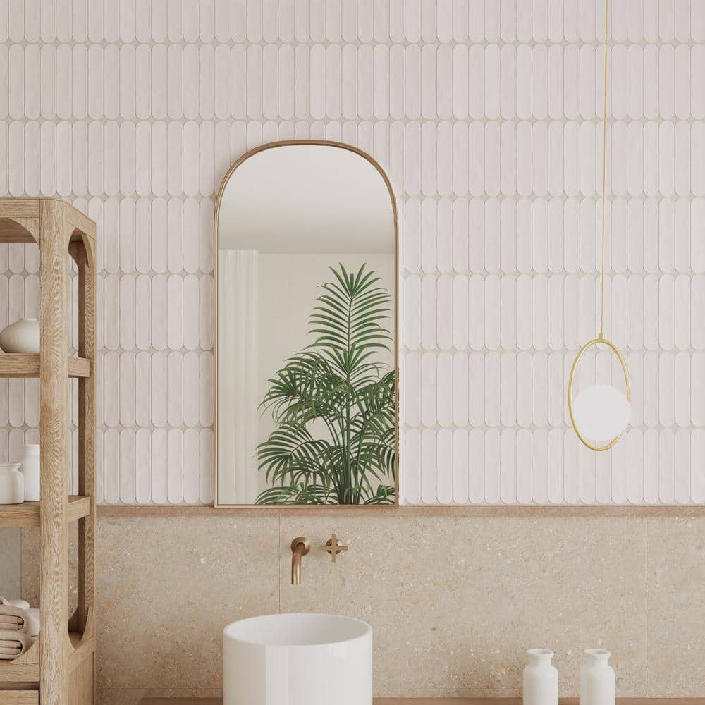 Blanco White Matte Ceramic Subway Wall Tile 2x9