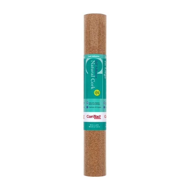Con-Tact Specialty Coverings Cork Adhesive Shelf Liner