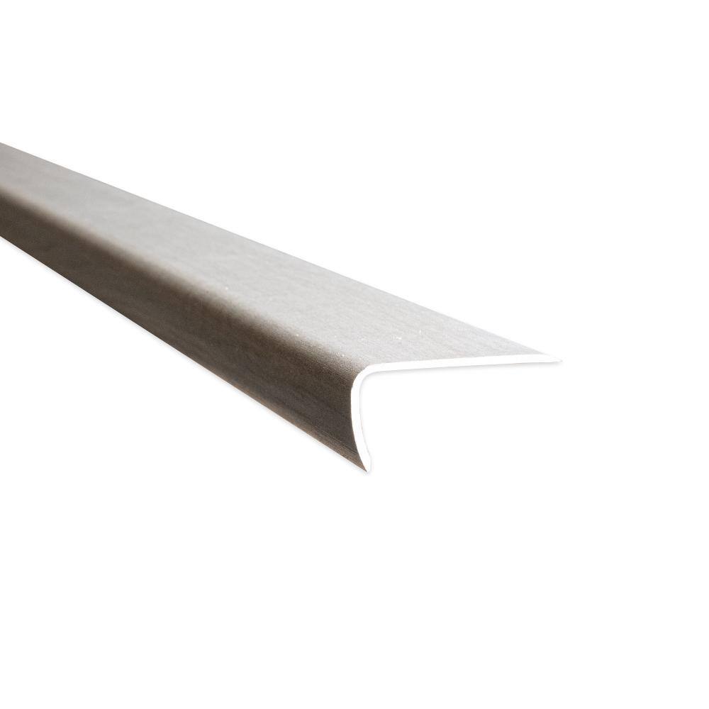 Palm Cove Hybrid Resilient 1.0 in. T x 2.0 in. W x 72 in. L Waterproof Stair Nose Molding price history on PriceWatchPro
