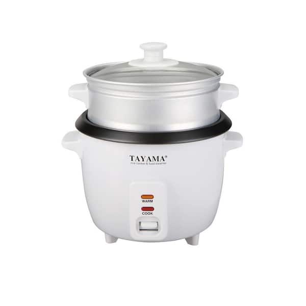 https://images.thdstatic.com/productImages/402ddb53-834d-4027-bf61-d4de12d5ab13/svn/white-tayama-rice-cookers-rc-3r-64_600.jpg