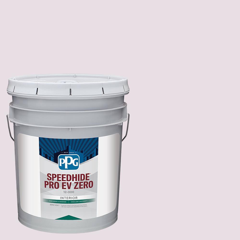 Speedhide Pro EV Zero 5 gal. PPG1178-1 Lavender Twilight Flat Interior Paint price history on PriceWatchPro