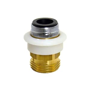 15/16 in. -27M or 55/64 in. -27F x 3/4 in. GHTM Dishwasher Snap Coupling Adapter