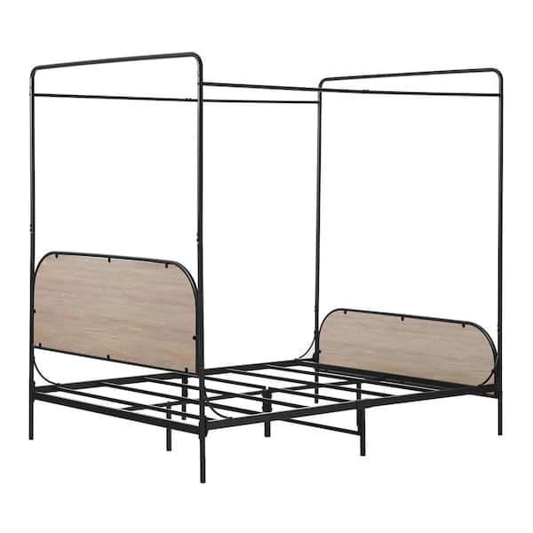 Walker Edison Furniture Company Industrial Gray Metal Frame