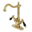 Duchess 4 in. Centerset 2-Handle Bathroom Faucet in Brushed Brass