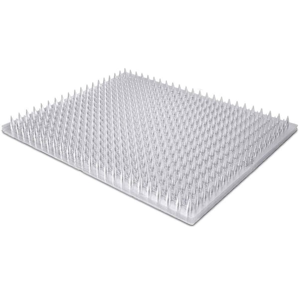 8-Pack Cat Deterrent Scat Mat, Indoor/Outdoor Pet Training Mat with Plastic Spikes, 16 x 13 in. 12 sq.ft. Coverage