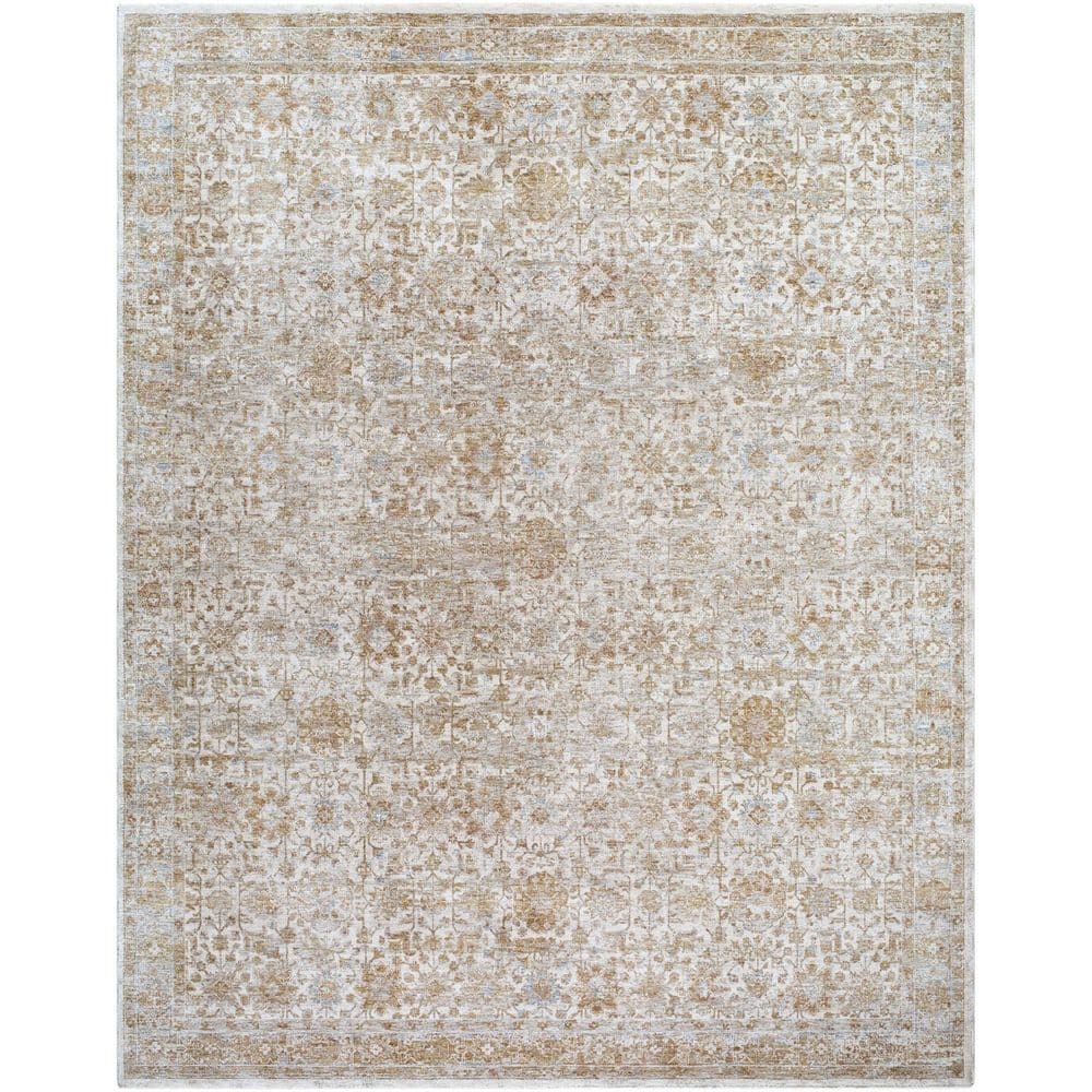 Da Vinci Tan Traditional Border 5 ft. x 7 ft. 5 in. Area Rug price history on PriceWatchPro