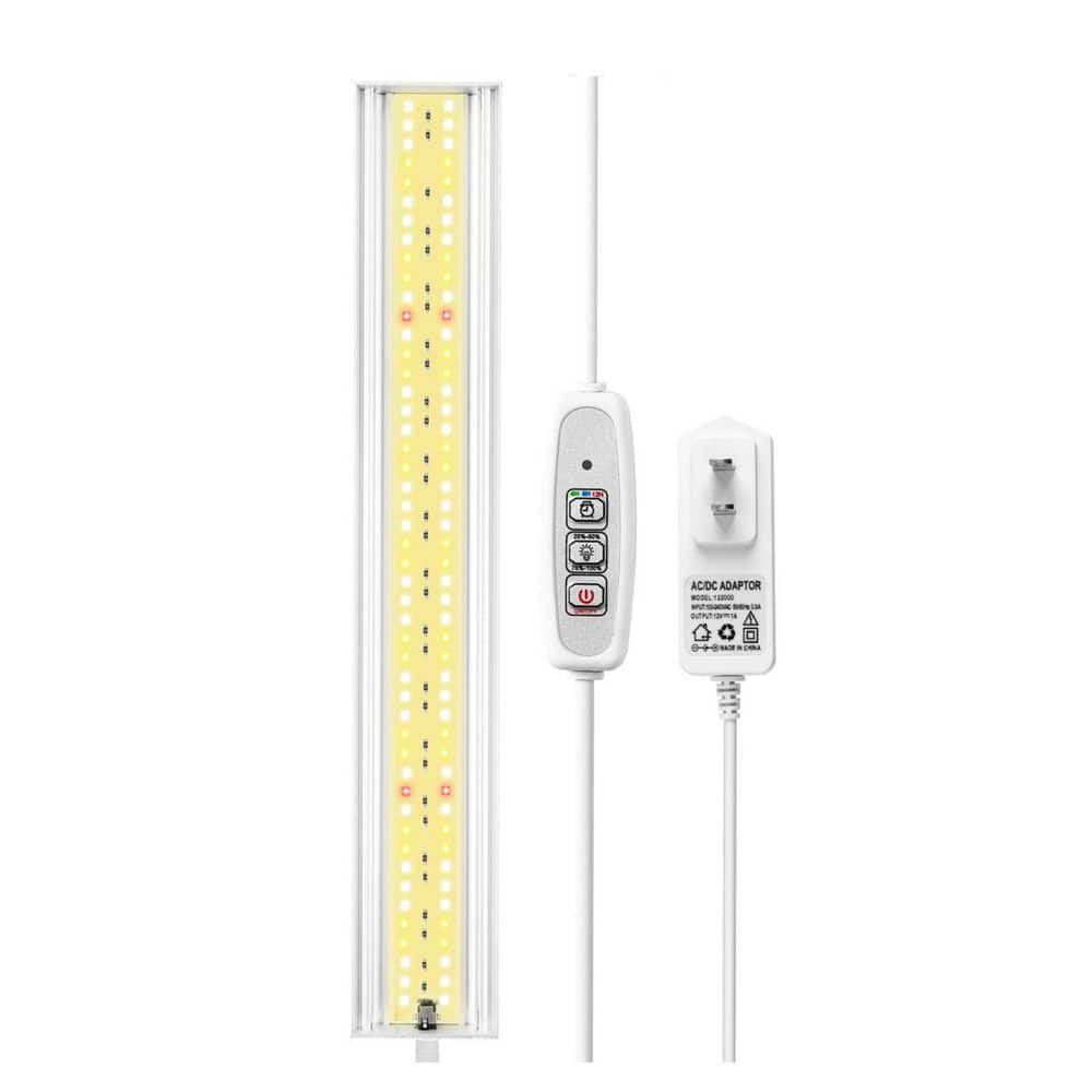 10-Watt Full Spectrum LED Grow Light Strip, Dimmable Fixture with Auto On/Off Timer for Indoor Plants price history on PriceWatchPro