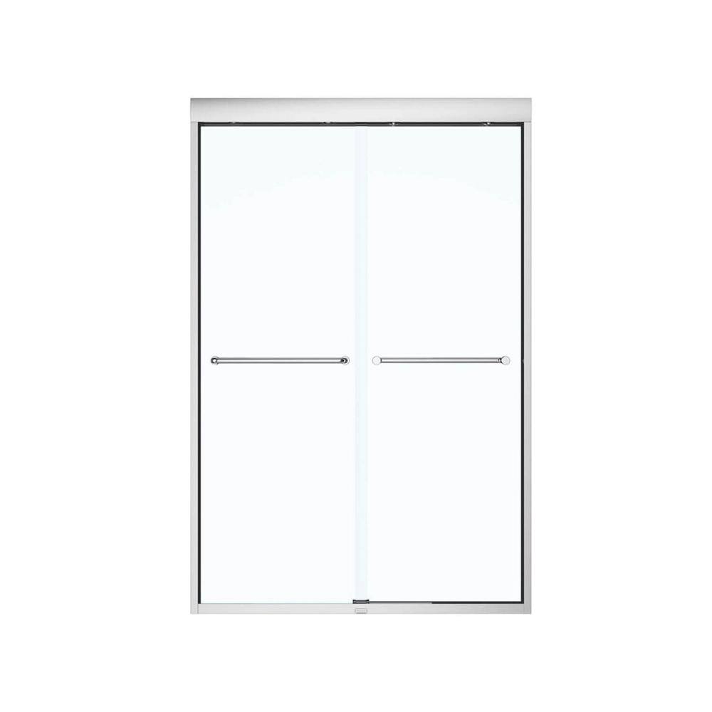 UPC 623163633269 product image for MAAX Kameleon 47 in. x 71 in. Semi-Frameless Sliding Shower Door in Brushed Nick | upcitemdb.com