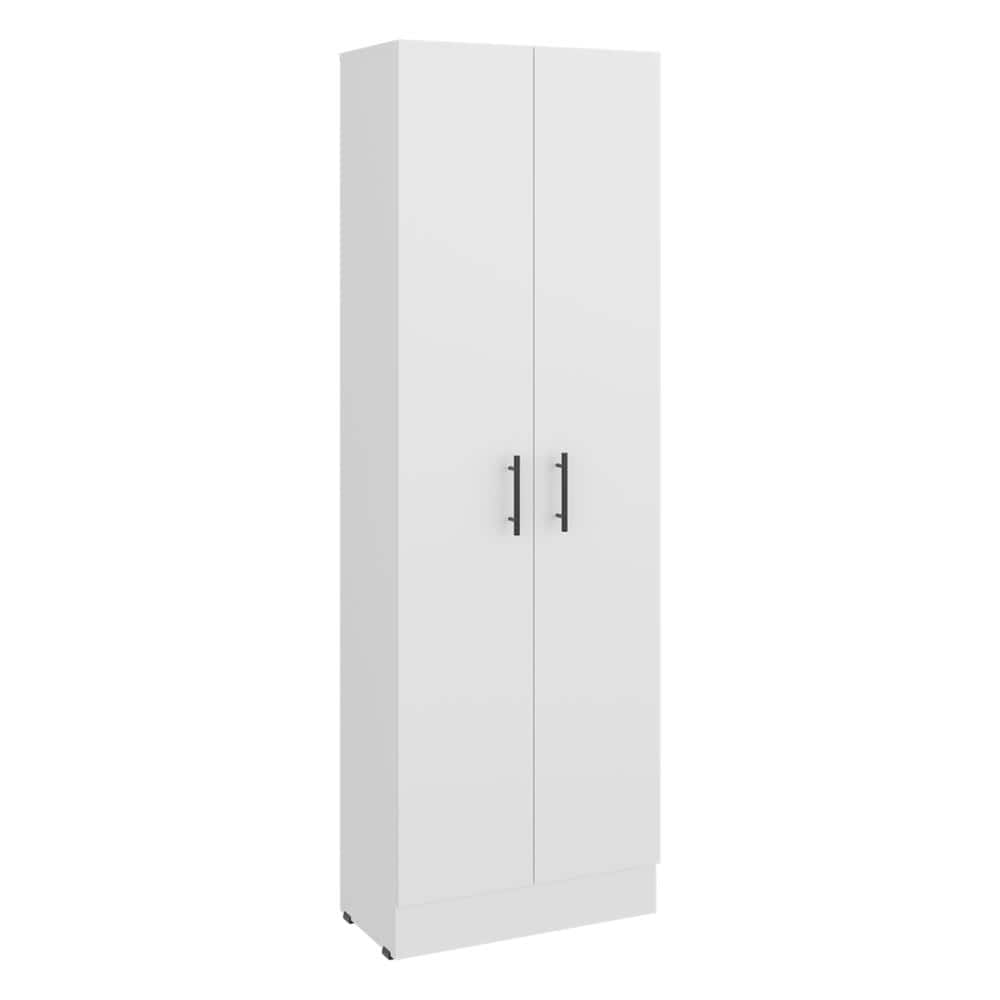 Thommy Waze Multystorage Pantry Cabinet - White 5-Shelf Organizer for Kitchen, Living Room & Garage price history on PriceWatchPro