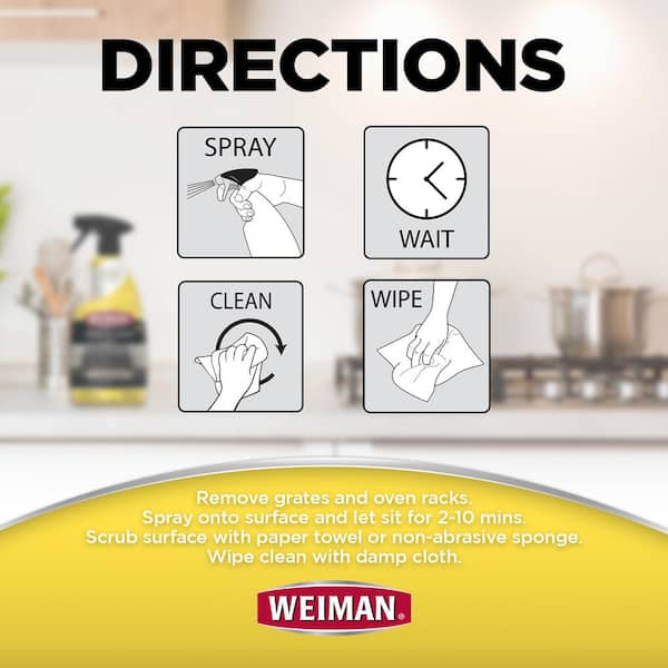 Weiman 24 oz. Weiman Stove & Oven Heavy Duty Cleaner 598 - The Home Depot