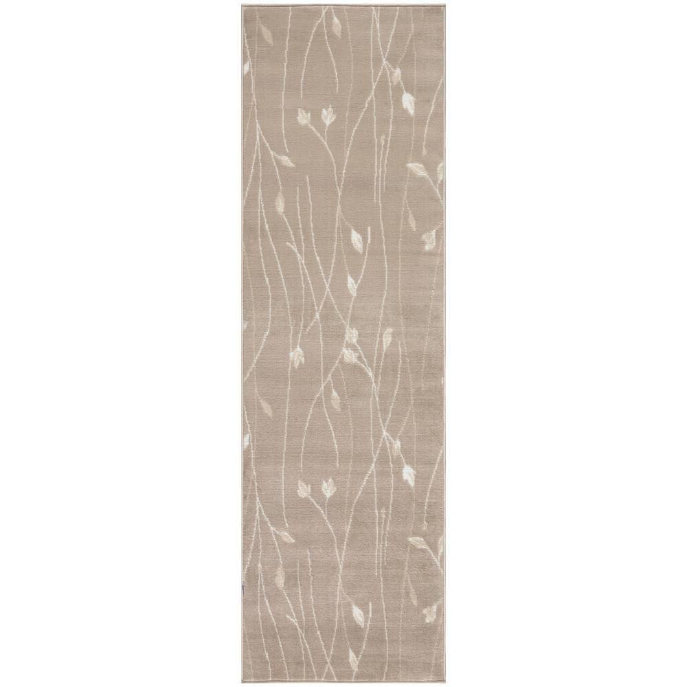 Grafix Beige 2 ft. x 8 ft. Floral Contemporary Runner Area Rug price history on PriceWatchPro