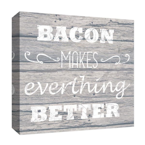 PTM Images Everthing Better'' Canvas Abstract Wall Art 15 in. x 15 in.