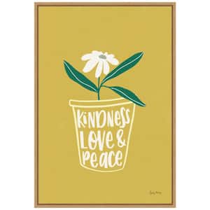 16 in. x 23.25 in. Home Grown II Valentine's Day Holiday Framed Canvas Wall Art