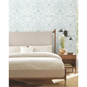 60.75 sq. ft. Lockwood Damask Wallpaper