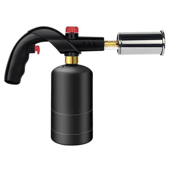 Adrinfly Powerful Adjustable Culinary Blow Torch for Sous Vide, BBQ, Grilling, Campfire Charcoal Starter, 3272°F Flame