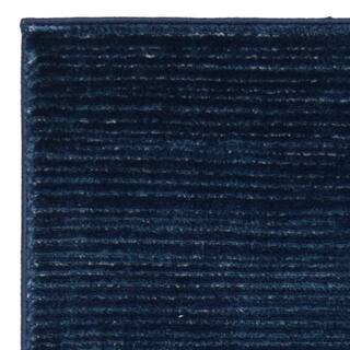 Safavieh Tappeto Runner In Polipropilene – Blu Navy, 2.5 X 16 Piedi – Lungo E Resistente