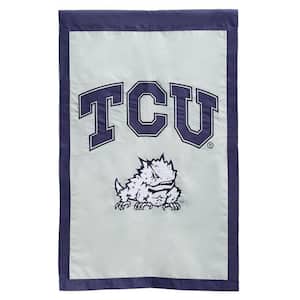 NCAA 1 ft. x 1-1/2 ft. Texas Christian University 2-Sided Garden Flag