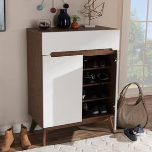 Calypso White Storage Cabinet