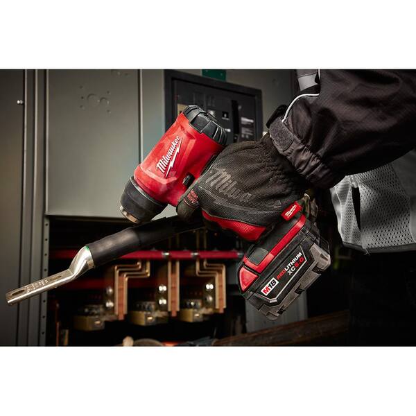 Milwaukee - M18 18V Lithium-Ion Cordless Compact Heat Gun Kit W/(1) 5.0Ah Batteries, Charger, Hard Case
