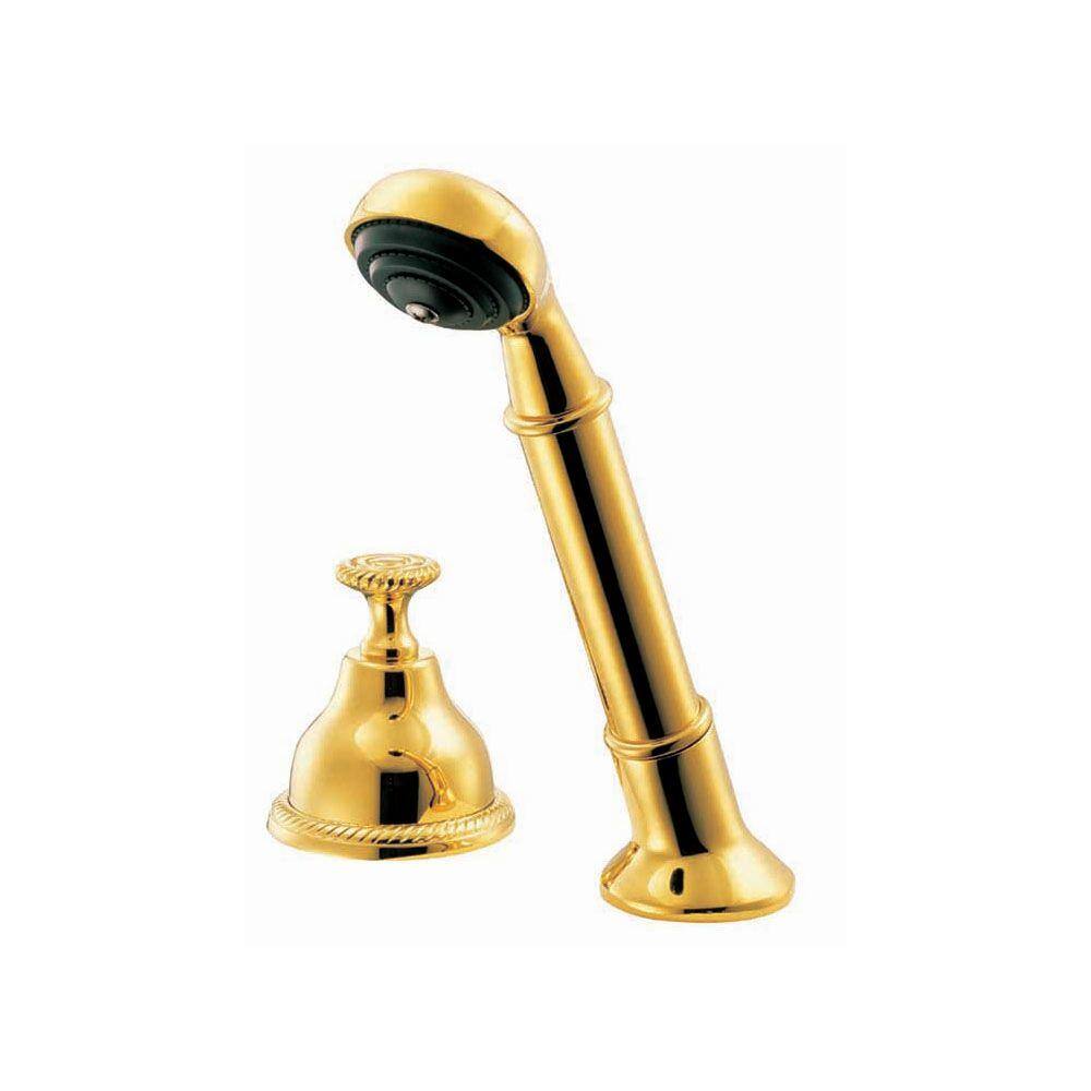 UPC 019934010375 product image for Pegasus Series 5000 Roman Tub Handshower Diverter Set in Brass, Polished Brass | upcitemdb.com