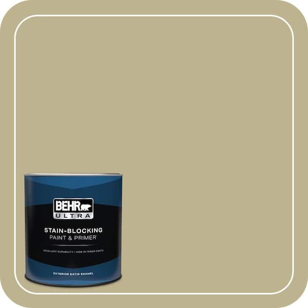 BEHR ULTRA 1 qt. #PPU9-10 Wasabi Powder Satin Enamel Exterior Paint & Primer