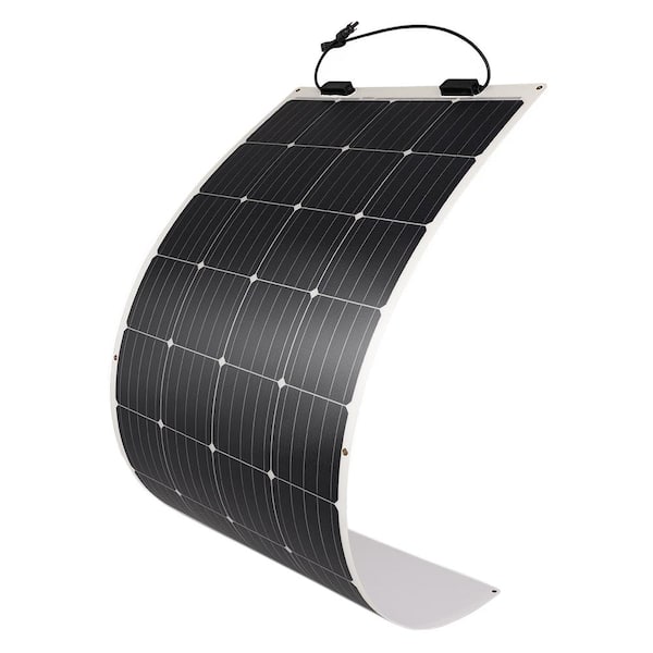 Renogy 175-Watt 12-Volt Extremely Flexible Ultra-Thin and Light Weight Monocrystalline Solar Panel for RVs and Boats