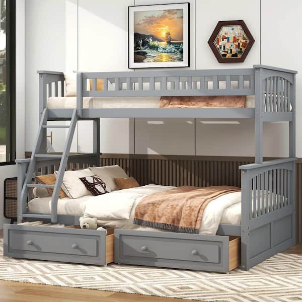 57.5 in - Bunk Beds - The Home Depot 57.5 in - Bunk Beds - The Home Depot