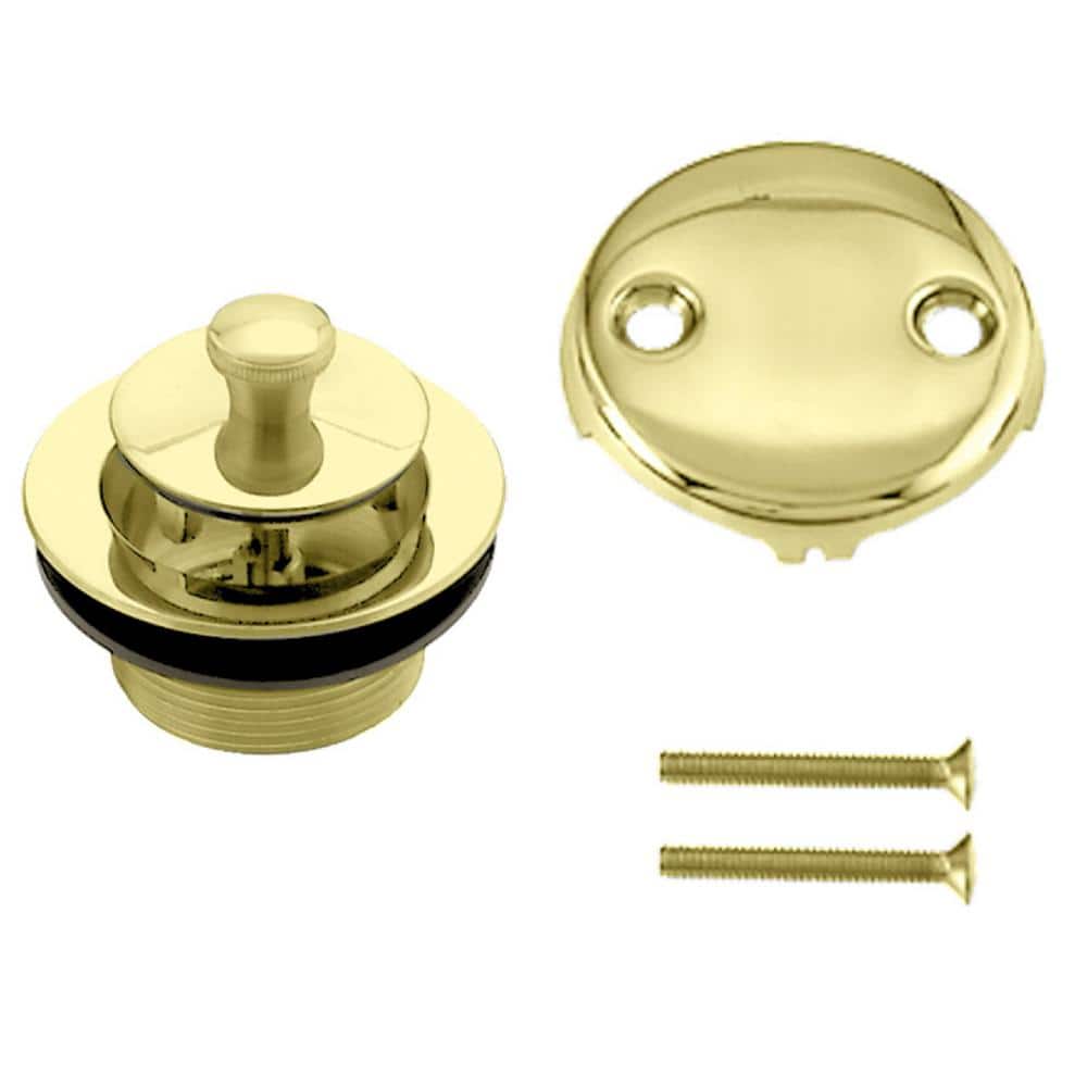 Westbrass D94K-01 Bath Drain Polished Brass Polished Brass