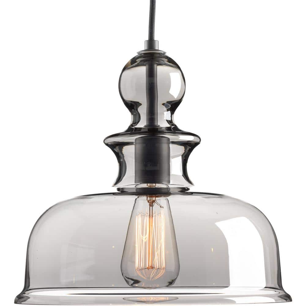 Progress Lighting Staunton Collection 1-Light Graphite Pendant with