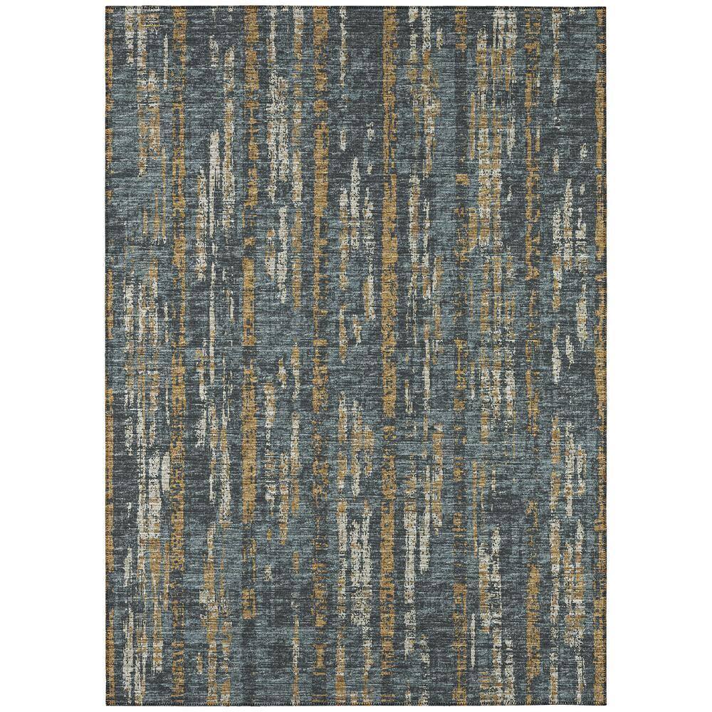 Addison Rugs Rylee Granite 10 ft. x 14 ft. Geometric Indoor/Outdoor ...