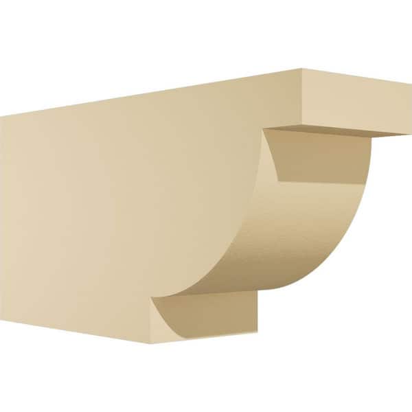 Ekena Millwork Standard Alpine 6 in. W x 10 in. H x 20 in. D Signature Urethane Rafter Tail Outlooker