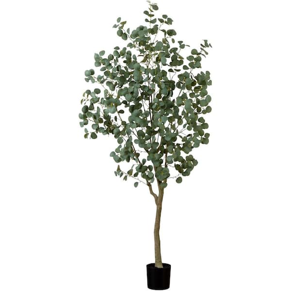 HOME IMPORTS EMPORIUM 7ft. Artificial Greco Eucalyptus Tree