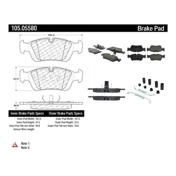 Centric Parts Disc Brake Pad Set
