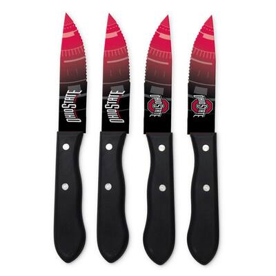 NCAA Ohio State Buckeyes Steak Knives (4-Pack)